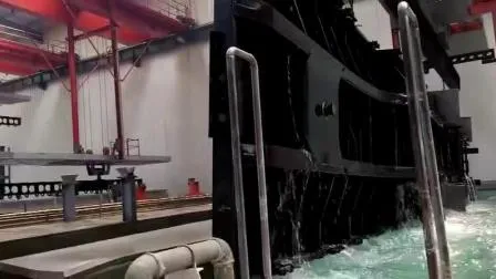 Produzione di semirimorchi a pianale ribassato a triplo asse da 40 piedi in vendita