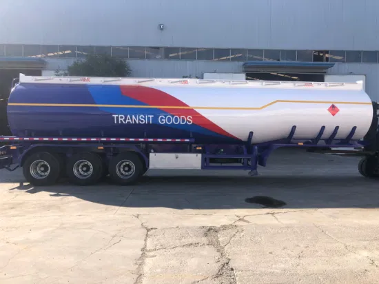 Acciaio al carbonio dell'asse 40000L/45000L/50000L di vendite 3 della fabbrica della Cina/serbatoio dell'acciaio inossidabile/lega di alluminio/rimorchio dei semi del camion cisterna per petrolio/carburante/diesel/benzina/greggio