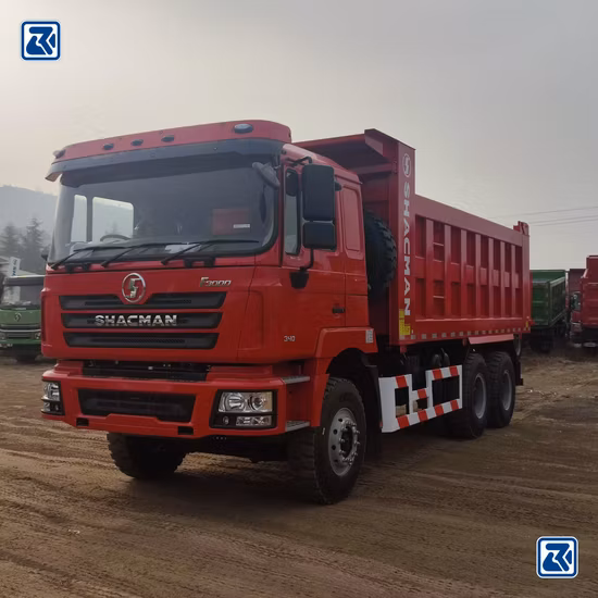 L'autocarro con cassone ribaltabile Shacman F2000 F3000 H3000 6X4 380HP 420HP 10 Wheeler 40ton ha utilizzato le piste del camion resistente che ribalta il prezzo dell'autocarro con cassone ribaltabile del ribaltabile da vendere